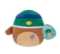 Squishmallows Original 7.5-Inch - Avery the Mallard Duck with Sweatband and Rugby Ball
