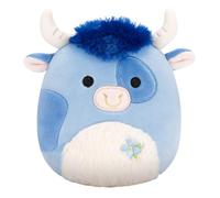 Squishmallows Original 7.5-Inch Bermayeh the Blue Bull - Easter Plush - Official Squishmallows Plush - Soft Easter Plush