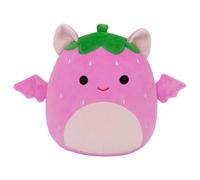 Squishmallows Original 7.5-Inch Brigitte Marie the Pink Strawberry Bat | Official Jazwares plush, super-soft cuddly toy