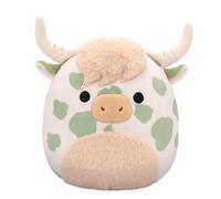 Squishmallows Original 7.5 Inch - Celestino the Sage Green Spotted Highland Cow