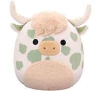 Squishmallows Original 7.5 Inch - Celestino the Sage Green Spotted Highland Cow