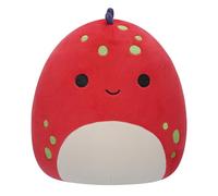 Squishmallows Original 7.5-Inch - Dolan the Red Dino with Green Spots