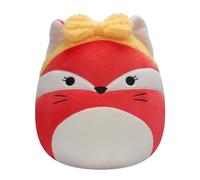 Squishmallows Original 7.5-Inch Fifi the Pink Fox with Yellow Headband - Official Plush