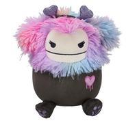 Squishmallows Original 7.5-Inch Frumpy the Goth Black Bigfoot Wearing Heart Headband Valentines Plush