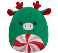 Squishmallows Original 7.5-Inch Green Moose with Peppermint Swirl Tummy Small-Sized Ultrasoft Plush