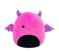 Squishmallows Original 7.5-Inch Halloween Wakisha the Neon Pink Devil