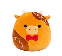Squishmallows Original 7.5-Inch Jericho the Gingerbread Cow