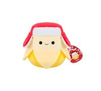 Squishmallows Original 7.5-Inch Junie the Yellow Banana Holiday Plush | Collectable Cute Plush Toy, Cuddly Toys for Children, Soft Toys, Cute Teddies Suitable for Girls and Boys
