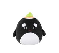 Squishmallows Original 7.5-Inch Kai the Black Sushi Orca Whale | Collectable Cute Plush Toy, Cuddly Toys for Children, Soft Toys, Cute Teddies Suitable for Girls and Boys Ages 3