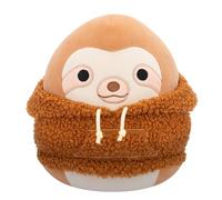 Squishmallows Original 7.5-Inch Sherman the Sloth with a Wooly Hoodie