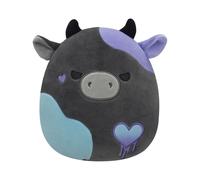 Squishmallows Original 7.5-Inch Smithereens the Charcoal Cow - Valentine's Plush