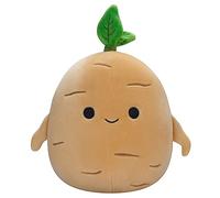 Squishmallows Original 7.5-Inch Tan the Ginseng - Little Ultrasoft Official Plush
