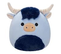 Squishmallows 7.5 inch Blue Highland Cow Toro Plush
