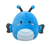 Squishmallows Original 7.5-Inch - Waverly the Blue Butterfly with Dark Blue Wings