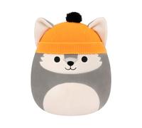 Squishmallows Original 7.5-Inch Willy the Grey Wolf | Official Jazwares Halloween Plush