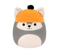 Squishmallows Original 7.5-Inch Willy the Grey Wolf | Official Jazwares Halloween Plush