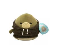 Squishmallows Original 8-Inch Christmas 2024 Hoodie Squad Plush- Official Jazwares Stuffed Animal Toy - Add to Your Squad - Gift for Kids, Girls & Boys (Wooster The Manatee)