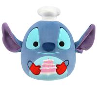 Squishmallows Original 8-Inch Disney Chef Stitch with Cake Plush