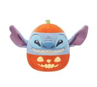 Squishmallows Original 8-Inch Disney Stitch in Pumpkin - Official Jazwares Halloween Plush (Little)