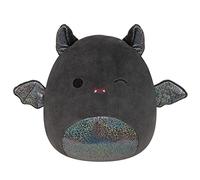 Squishmallows Original 8-Inch Emily Bat with Sparkly Ears and Belly - Medium-Sized Ultrasoft Official Jazwares Plush