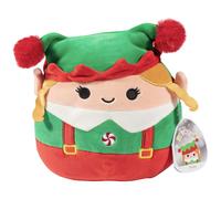 Squishmallows Original 8-Inch Emmy The Elf - Official Jazwares Christmas Plush - Collectible Soft & Squishy Elf Stuffed Animal Toy - Add to Your Squad