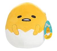Squishmallows Original 8-Inch Gudetama The Lazy Egg - Official Jazwares Plush - Collectible Soft & Squishy Sanrio Egg Stuffed Animal Toy - Add to Your Squad - Gift for Kids, Girls & Boys