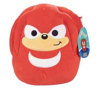Squishmallows Original 8-Inch Knuckles - Sonic The Hedgehog- Official Jazwares Plush - Collectible Soft & Squishy SEGA Stuffed Animal Toy -