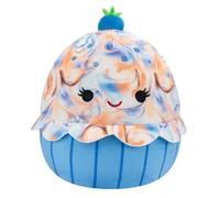 Squishmallows Original 8-Inch Maudi Marbled Blueberry Cupcake with Blue Wrapper - Official Jazwares Plush