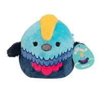 Squishmallows Original 8-Inch Melrose The Cassowary - Official Jazwares Plush - Collectible Soft Squishy Bird Stuffed Animal Toy - Add to Your Squad - Gift for Kids, Girls & Boys