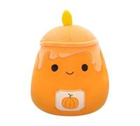Squishmallows Original 8-Inch Misha The Pumpkin Candle - Official Jazwares Plush - Collectible Soft & Squishy Stuffed Animal Toy - Gift for Kids, Girls & Boys