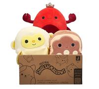 Squishmallows Original 8-Inch Mystery Pack Small-Sized Ultrasoft Plush - Styles Age 3+ Will Vary in Surprise Box That Includes Three 8-Inch Medium Original