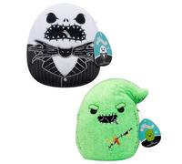 Squishmallows Original 8-Inch Nightmare Before Christmas Value Pack (2 Pack) Official Jazwares Plush - Collectible Soft & Squishy Stuffed Animal Toy - Gift for Kids, Girls & Boys