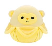 Squishmallows Original 8-Inch Pierogi Banana Monkey - Official Jazwares Plush