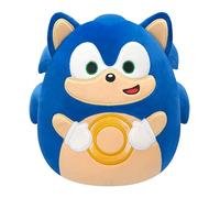 Squishmallows Original 8-inch “Sonic the Hedgehog” Sonic Holding Gold Rings Plush (Little)