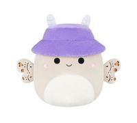 Squishmallows Original Berit the Cream Moth Wearing Fuzzy Hat 16 Inch Soft Toy