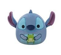 Squishmallows Plush Disney Stitch Holding Frog Official 10-Inch