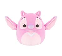 Squishmallows Original Little Plush Disney Soft Toy 8-Inch Angel Plush Toys For Kids- Official Disney Stitch, Pink