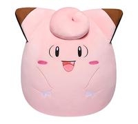 Squishmallows Original Pokémon 14-Inch Clefairy Plush - Add Clefairy to your Squad, Ultrasoft Stuffed Animal Medium Plush, Official Kelly Toy Plush