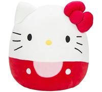 Squishmallows Original Sanrio 12-Inch Hello Kitty in Red Dress Plush - Medium-Sized Ultrasoft Official Plush