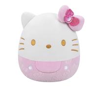 Squishmallows Original Sanrio 8-Inch 50th Anniversary Pink Embossed Hello Kitty - Official Plush