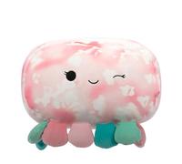 Squishmallows Stackables 12-Inch Medium Plush - Oshun The Pink Tie-Dye Octopus One Colour