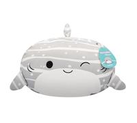 Squishmallows Original Stackables 12-Inch Sachie the Grey Striped Whale Shark