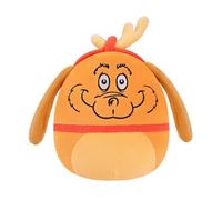 Squishmallows Original The Grinch 8-Inch Max with Antlers - Official Jazwares Plush | Collectable Cute Plush Toy, Cuddly Toys for Children, Soft Toys, Cute Teddies Suitable for Girls and Boys Ages 3+