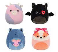Squishmallows Original Valentine’s Day 4-Pack - Official Jazwares Plush (Little) (Amazon Exclusive)