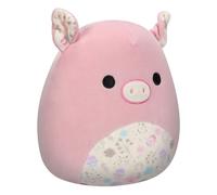 Squishmallows Peter - Pink Easter Pig Plush, 7.5-Inch with Easter Print Belly, Collectible