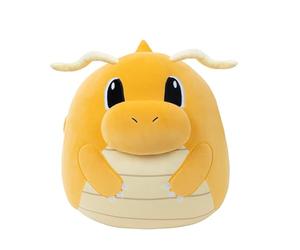 Squishmallows Pokémon 14-Inch Dragonite Plush - Collectible, Officially Licensed, Ultra-Soft Stuffed Animal Medium Plush Toy