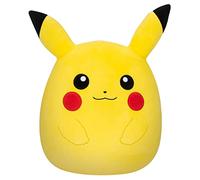 Squishmallows Pokemon 14-Inch Pikachu Plush - Add Pikachu to Your Squad, Ultrasoft Stuffed Animal Large Plush, Official Kelly Toy Plush, Yellow, 25.40 cm (SQPK00022)