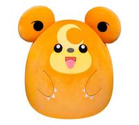 Squishmallows Original Pokémon 14-Inch Teddiursa - Add Teddiursa to your Squad, Ultrasoft Stuffed Animal Medium, Official Kelly Toy Plush