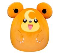 Squishmallows Pokemon 14-Inch Teddiursa Plush - Add Teddiursa to Your Squad, Ultrasoft Stuffed Animal Medium Plush, Official Kelly Toy Plush