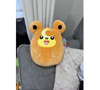Squishmallows Pokemon Teddiursa 10" 25cm Squishmallow Plush Soft Toy SQPK00039